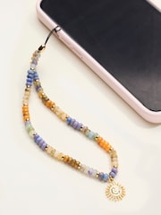 FatFace Sun Beaded Phone Charm - Attēls 1 no 2