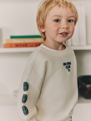 White and Green Long Sleeve Top and Trousers Set (3mths-7yrs) - Image 4 of 9