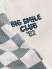 White and Green Long Sleeve Top and Trousers Set (3mths-7yrs) - Image 8 of 9