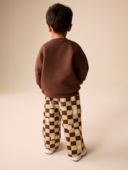 Brown Long Sleeve Top and Trousers Set (3mths-7yrs) - Image 4 of 4