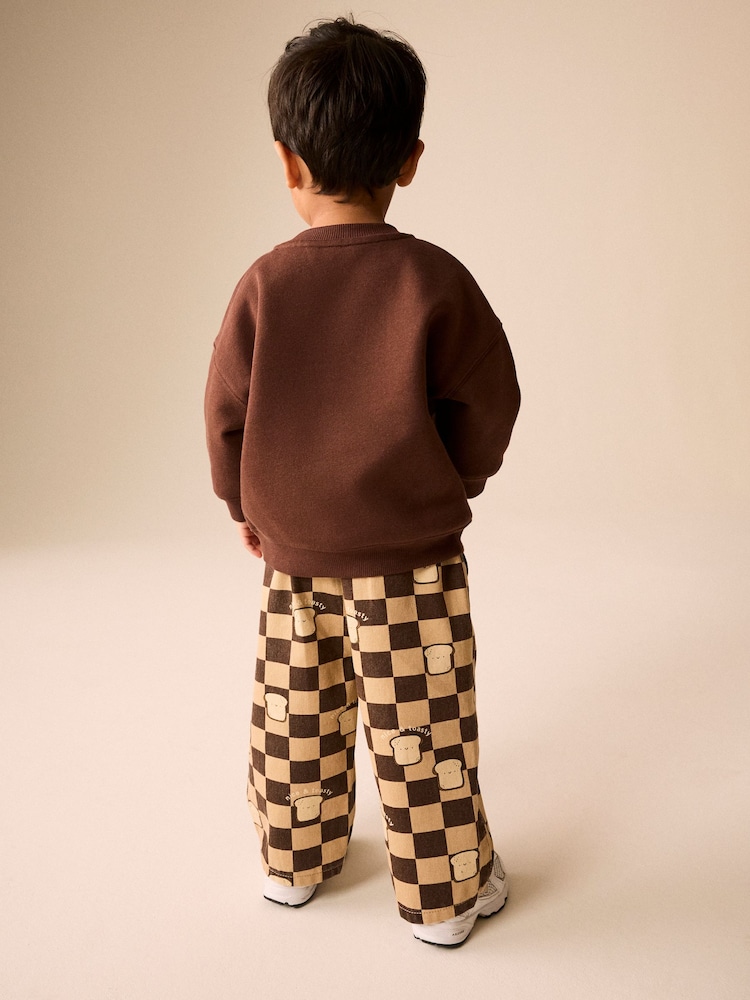 Brown Long Sleeve Top and Trousers Set (3mths-7yrs) - Image 4 of 4 Brown Long Sleeve Top and Trousers Set (3mths-7yrs) - Image 4 of 4