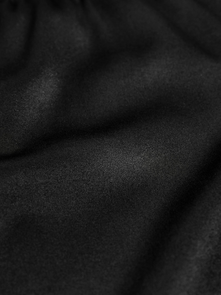 AIYLA Black Lace & Silk Shorts - Image 8 of 8 AIYLA Black Lace & Silk Shorts - Image 8 of 8