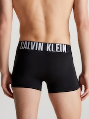 Calvin Klein Black 3 Pack Trunks Intense Power Micro - Image 4 of 5