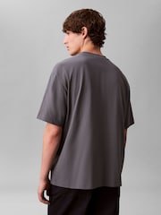 Calvin Klein Blue Short Sleeve Relaxed Standard Logo Crew Neck T-Shirt - Image 2 of 6