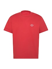 Calvin Klein Red Matchbox Logo Graphic Relaxed T-Shirt - Image 6 of 6