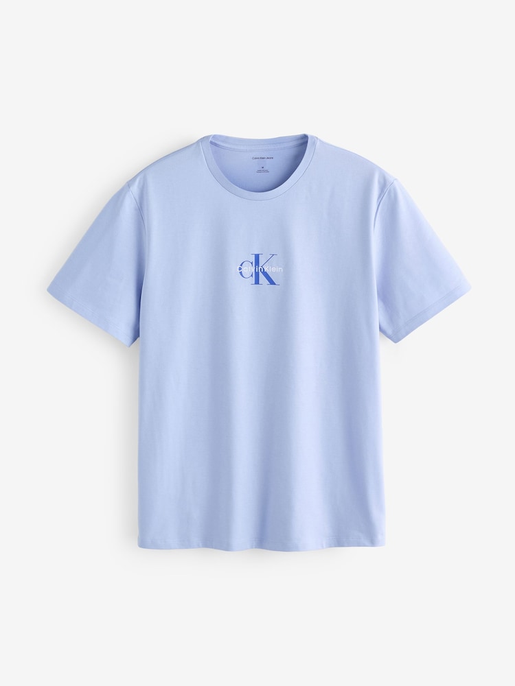 Calvin Klein Short Sleeve 30s Micro Monologo Graphic T-Shirt - Imagen 6 de 6