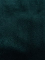 Forest Green Regular Fit Velvet Blazer - Image 6 of 10