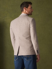 Neutral - Wool Blend Donegal Textured Blazer - Bild 3 von 11