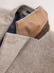 Neutral - Wool Blend Donegal Textured Blazer - Bild 8 von 11