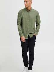 !Solid Green Sdpete Regular Fit Shirt - Image 2 of 5
