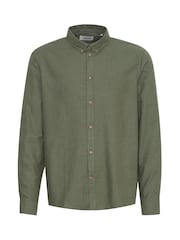 !Solid Green Sdpete Regular Fit Shirt - Image 5 of 5