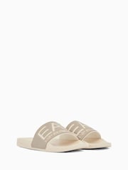 EA7 Natural Beachwear Sliders - Image 5 of 7