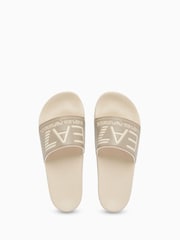 EA7 Natural Beachwear Sliders - Image 6 of 7