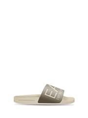 EA7 Natural Beachwear Sliders - Image 7 of 7