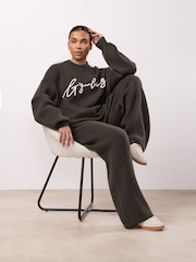 Gym King Rib Knit Trousers - Imagen 1 de 4