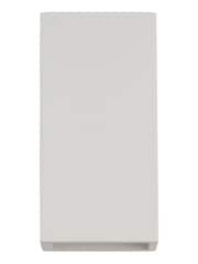 Searchlight White Corde Square Plaster Wall Light - Image 3 of 4