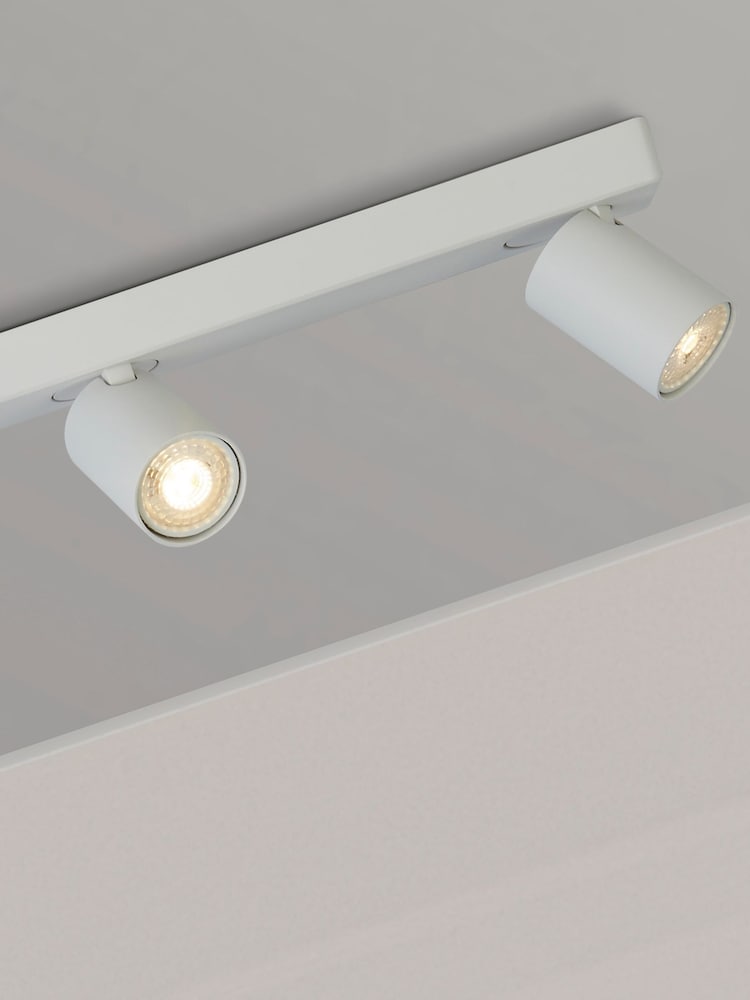 Searchlight Sand White Monnes 4, GU10 Ceiling Light - Image 4 of 4 Searchlight Sand White Monnes 4, GU10 Ceiling Light - Image 4 of 4
