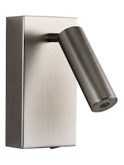 Searchlight Satin Nickel Alice LED Wall Light - Image 3 of 4