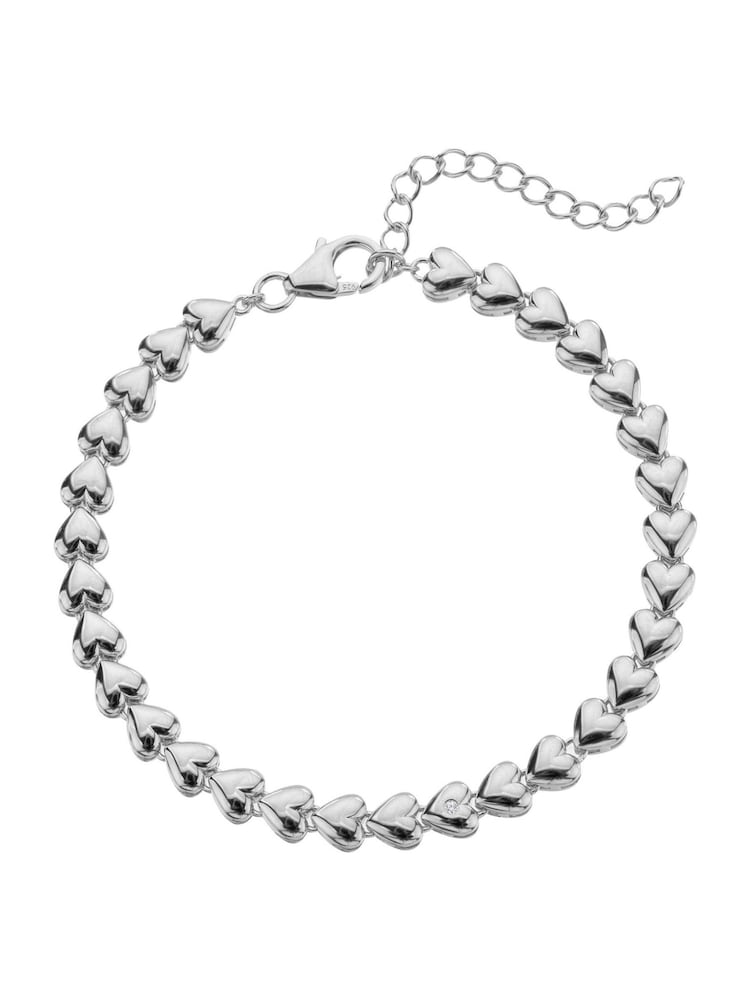 Hot Diamonds Sterling Silver Serenity Heart Bracelet - Image 3 of 3 Hot Diamonds Sterling Silver Serenity Heart Bracelet - Image 3 of 3