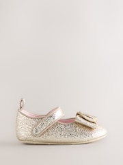 Золотой - Baker by Ted Baker плетеные обувь с бантом - Изображение 2 5