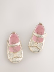 Золотой - Baker by Ted Baker плетеные обувь с бантом - Изображение 4 5