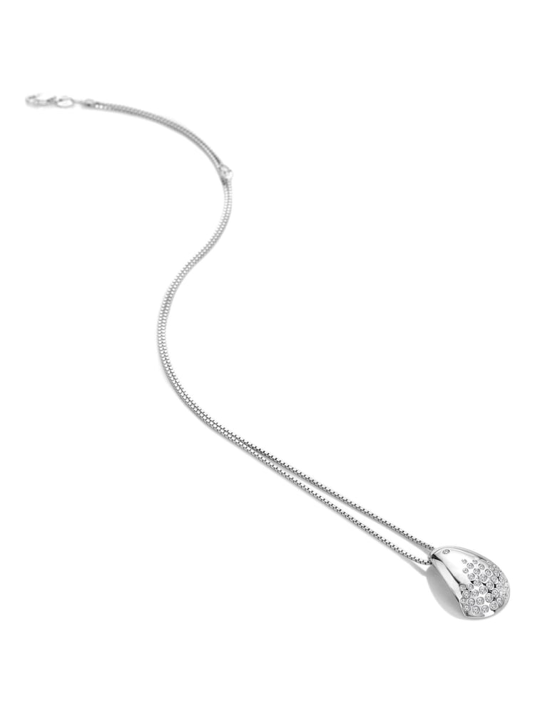 Hot Diamonds Sterling Silver Sprtiz White Topaz Pendant - Image 1 of 3 Hot Diamonds Sterling Silver Sprtiz White Topaz Pendant - Image 1 of 3