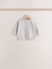 Charcoal Grey/Neutral Sweatshirt and Leggings Baby Set 6 Piece (0mths-3yrs) - Image 3 of 13