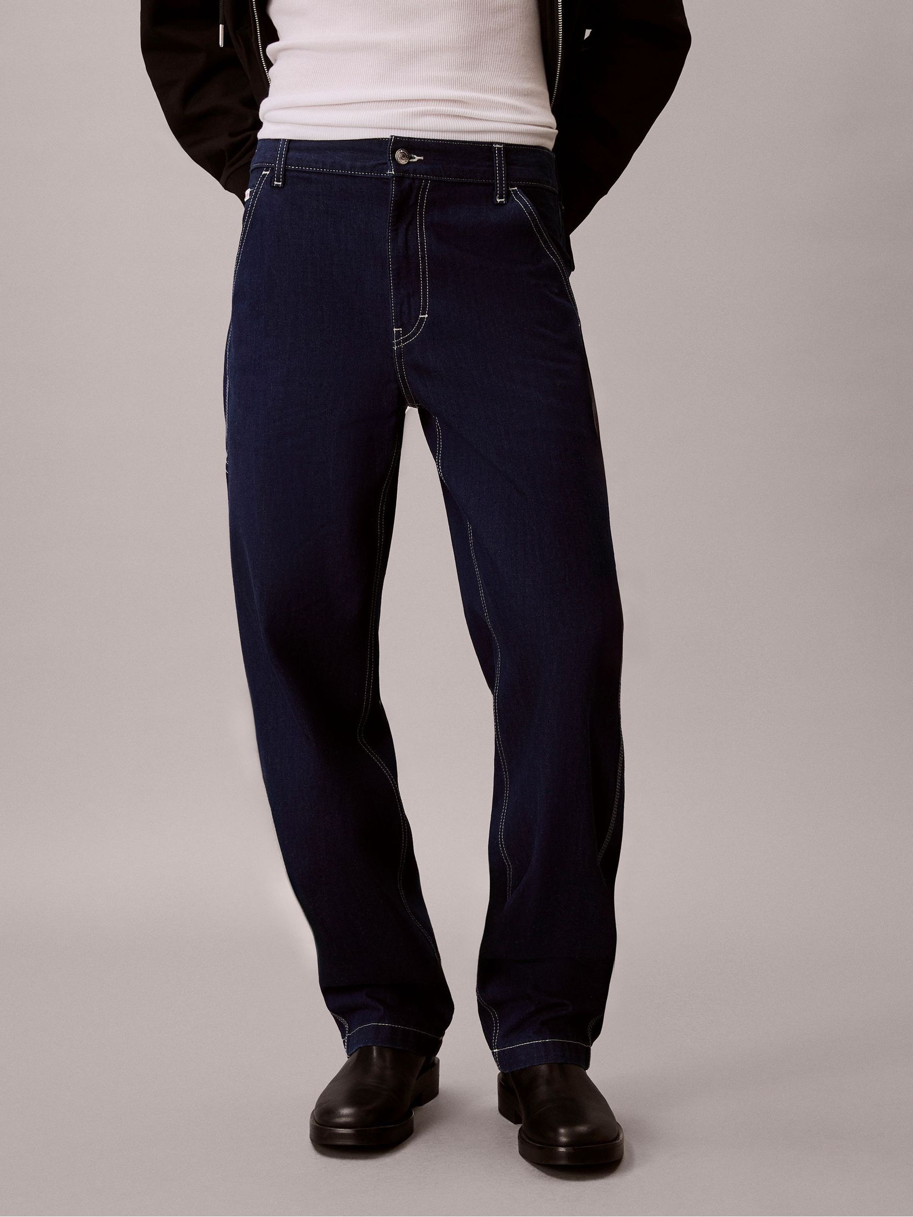 Next：日本 Calvin Klein デニムダーツ入りカーペンタージーンズ from