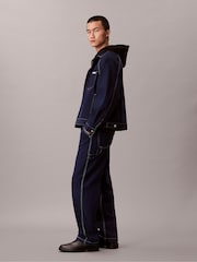 Calvin Klein Blue Denim Darted Carpenter Jeans - Image 6 of 6