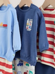 Red/Blue Transport Baby Top and Leggings Set 6 Piece (0mths-3yrs) - Image 15 of 19