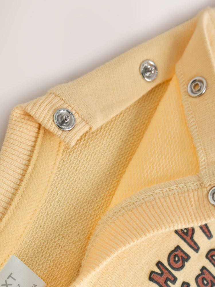Yellow Farm Sweatshirt and Cord Trousers Baby Set 2 Piece (0mths-2yrs) - Image 10 of 10 Yellow Farm Sweatshirt and Cord Trousers Baby Set 2 Piece (0mths-2yrs) - Image 10 of 10