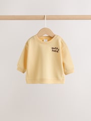 Yellow Farm Sweatshirt and Cord Trousers Baby Set 2 Piece (0mths-2yrs) - Image 3 of 10