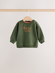 Green Stripe Baby Set Sweat Top and Trousers (0mths-2yrs) - Image 6 of 14