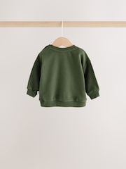 Green Stripe Baby Set Sweat Top and Trousers (0mths-2yrs) - Image 7 of 14