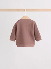 Brown Textured Top and Legging Baby Set (0mths-2yrs) - Image 8 of 19
