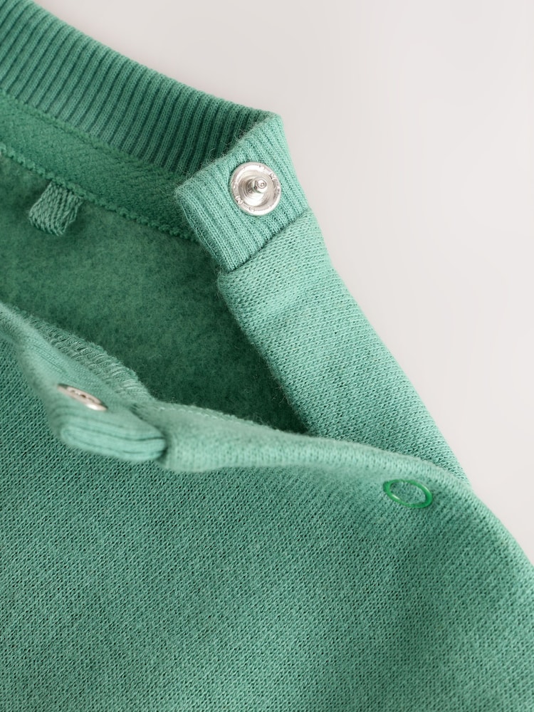 Green Slogan Baby Set Sweat Top and Trousers (0mths-2yrs) - Image 11 of 11 Green Slogan Baby Set Sweat Top and Trousers (0mths-2yrs) - Image 11 of 11