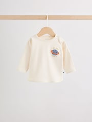 Neutral/Blue Space Top and Leggings Baby Set (0mths-2yrs) - Image 7 of 20