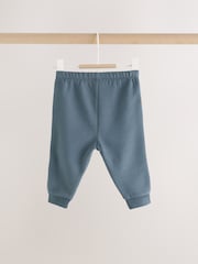 Blue/Neutral Varsity Top and Leggings Baby Set (0mths-2yrs) - Image 6 of 14