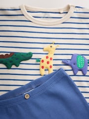 Red/Blue Safari Animals Top and Leggings Baby Set (0mths-2yrs) - Image 12 of 19