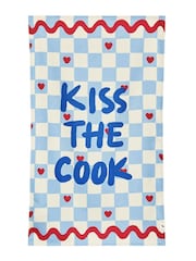 Dock & Bay Kiss the Cook Quick Dry Kitchen Tea Towel - Image 1 of 6