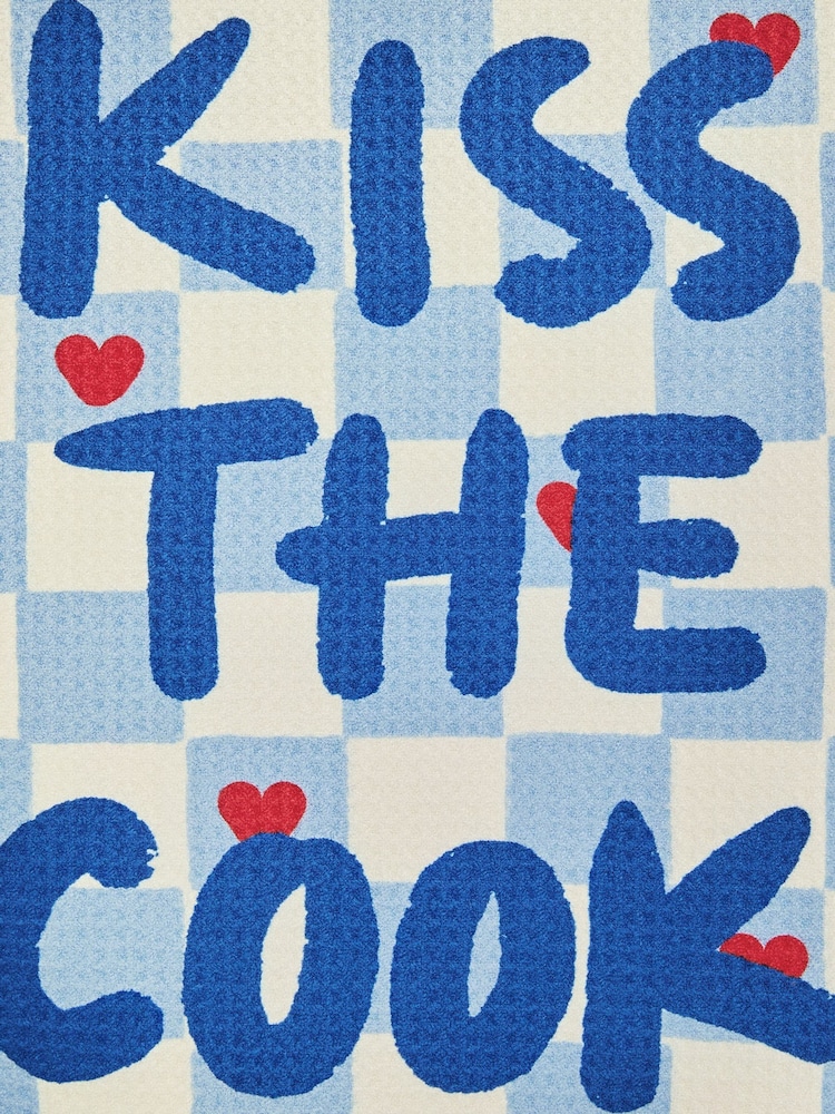 Dock & Bay Kiss the Cook Quick Dry Kitchen Tea Towel - Image 6 of 6 Dock & Bay Kiss the Cook Quick Dry Kitchen Tea Towel - Image 6 of 6