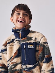 Superdry Printed Borg Fleece - Image 2 of 7