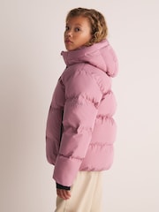 Superdry Pink Sports Pink Padded Coat - Image 2 of 12