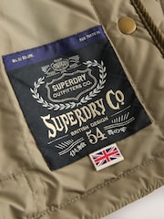 Superdry Green Quilted Jacket - Image 11 of 12