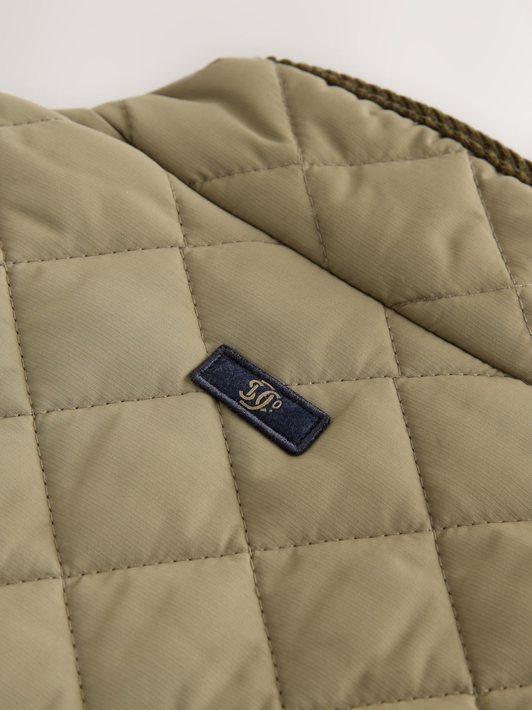 Superdry Green Quilted Jacket - Image 12 of 12