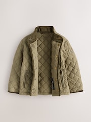 Superdry Green Quilted Jacket - Image 6 of 12