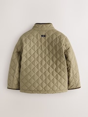 Superdry Green Quilted Jacket - Image 7 of 12