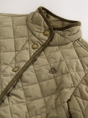 Superdry Green Quilted Jacket - Image 9 of 12