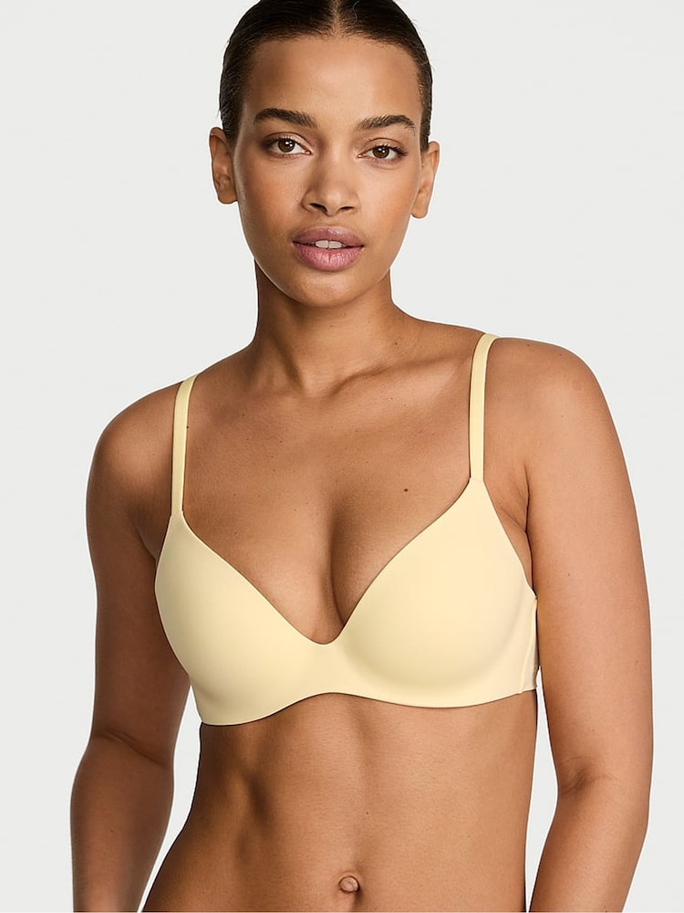 Victoria's Secret Sunny Honey Yellow Lightly Lined Demi Flexfactor Bra - Image 2 of 3