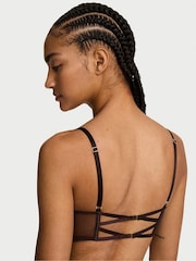 Victoria's Secret Leopard Brown Sequin Embroidery Corset - Image 2 of 3